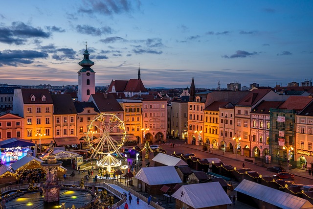 centrum Českých Budějovic