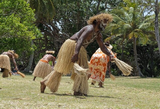 tanec domorodců